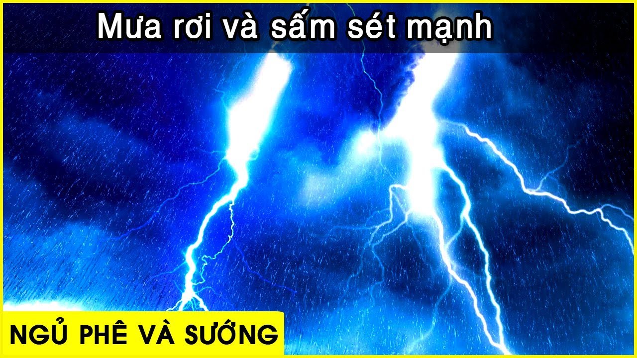 Mơ sấm sét đánh con gì?