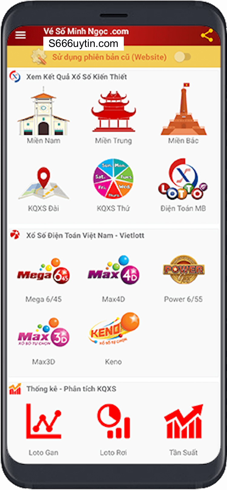 app xổ số Minh Ngọc